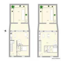 Plan Valmy chiotte couloir