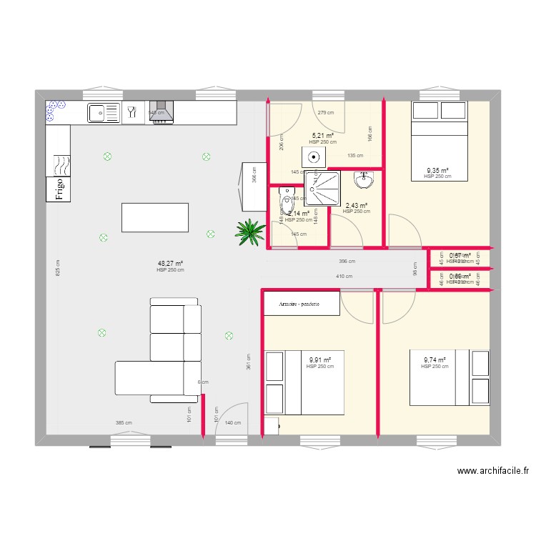 maison bassens 3. Plan de 0 pièce et 0 m2