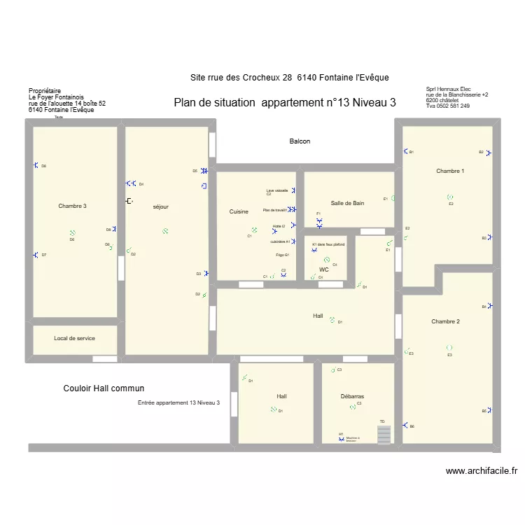 FONTAINE APPAT 13 2. Plan de 9 et 137 m² FONTAINE APPAT 13 2. Plan de 9 et 137 m²