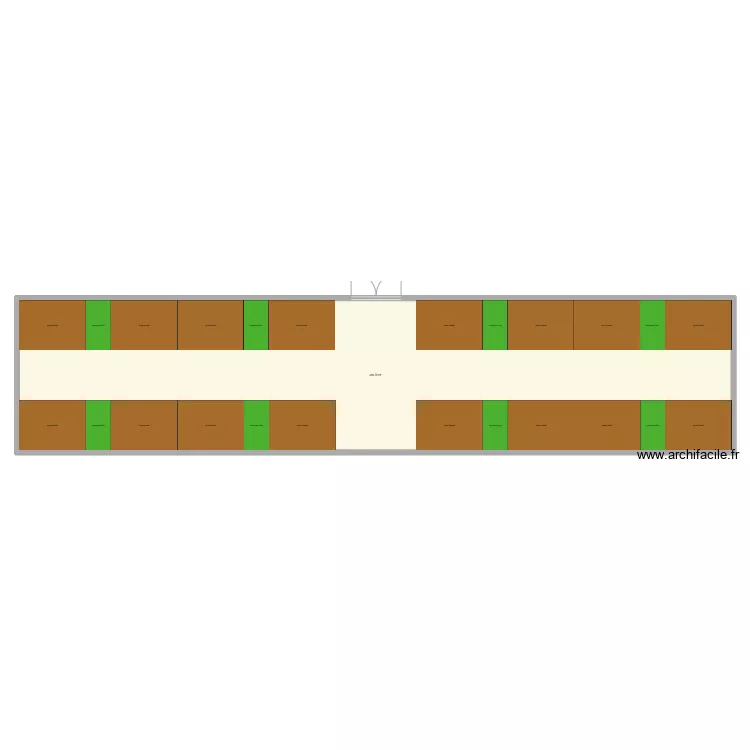 box. Plan de 0 pièce et 0 m2