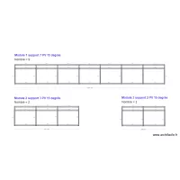 Modules support alu Fort Sainte-Marine