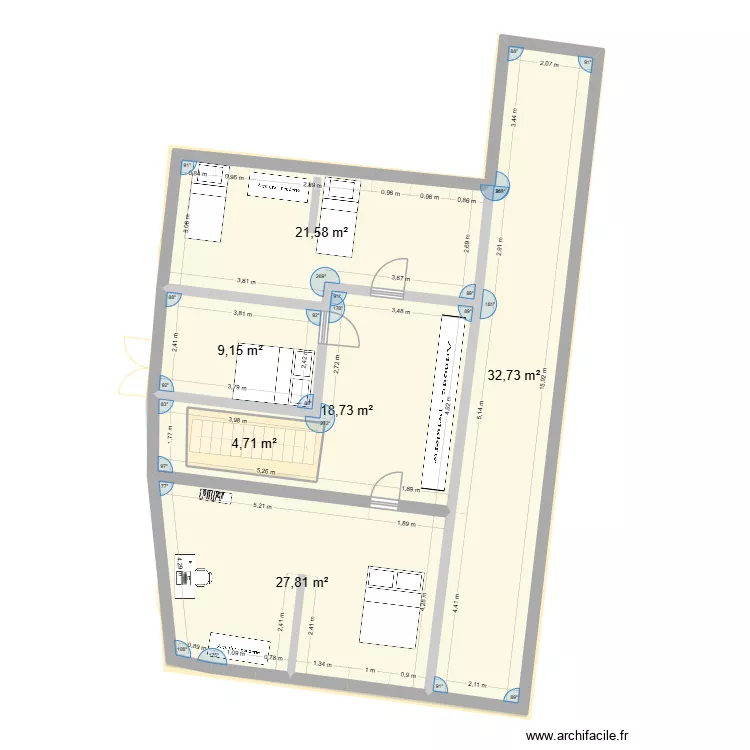 Maison Gite 3. Plan de Maison Gite 3. Plan de