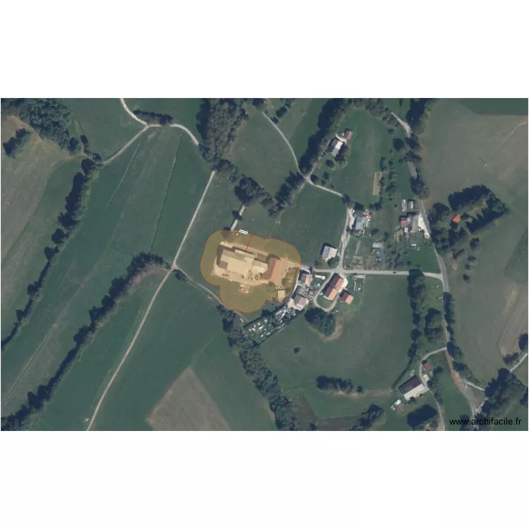 EARL LA FERME DE LA PASSION. Plan de 