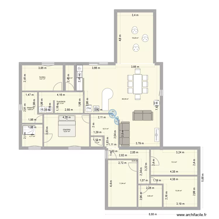 cancalce-v1. Plan de 15 et 154 m² cancalce-v1. Plan de 15 et 154 m²