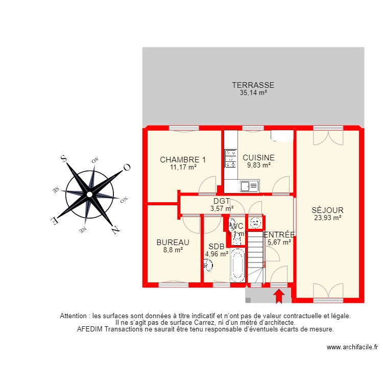 BI16405 -. Plan de 0 pièce et 0 m2