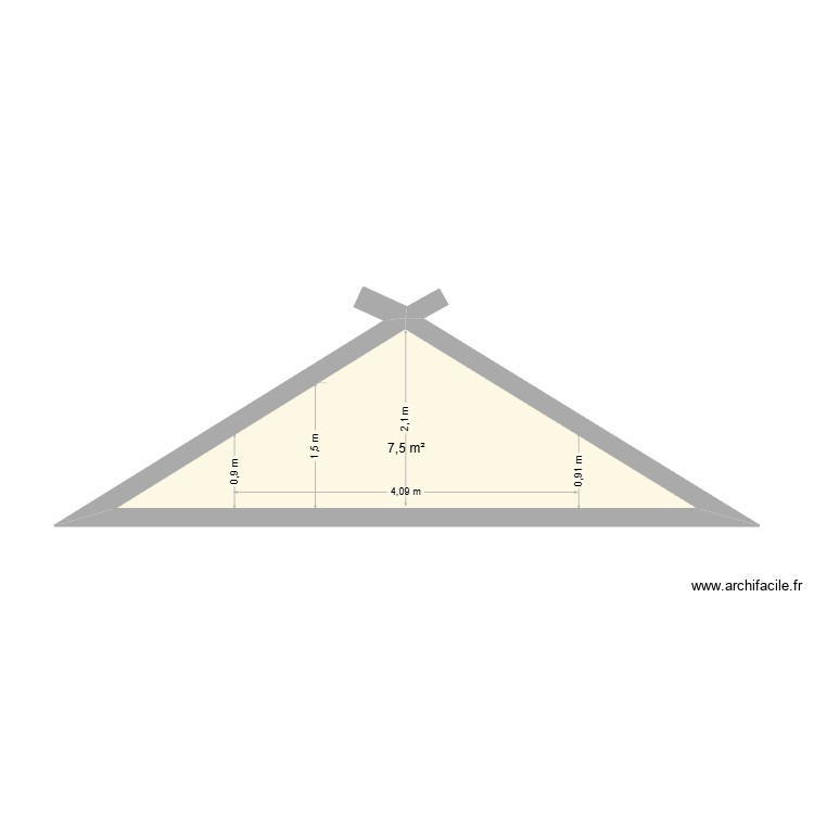 coupe etage prefaille. Plan de 0 pièce et 0 m2 coupe etage prefaille. Plan de 0 pièce et 0 m2