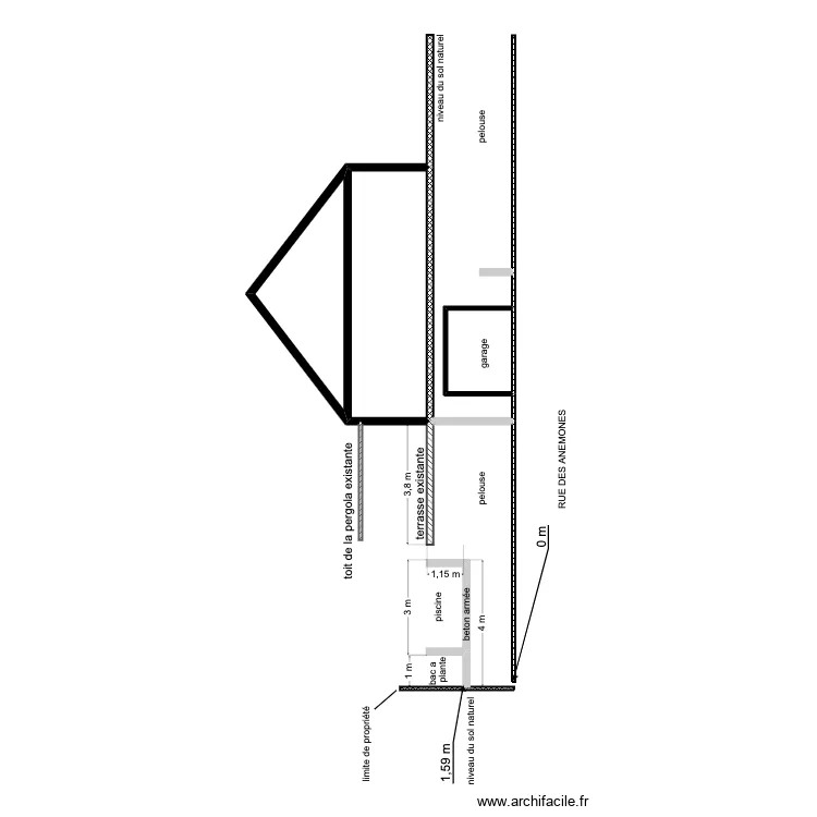 PLAN DE COUPE. Plan de 