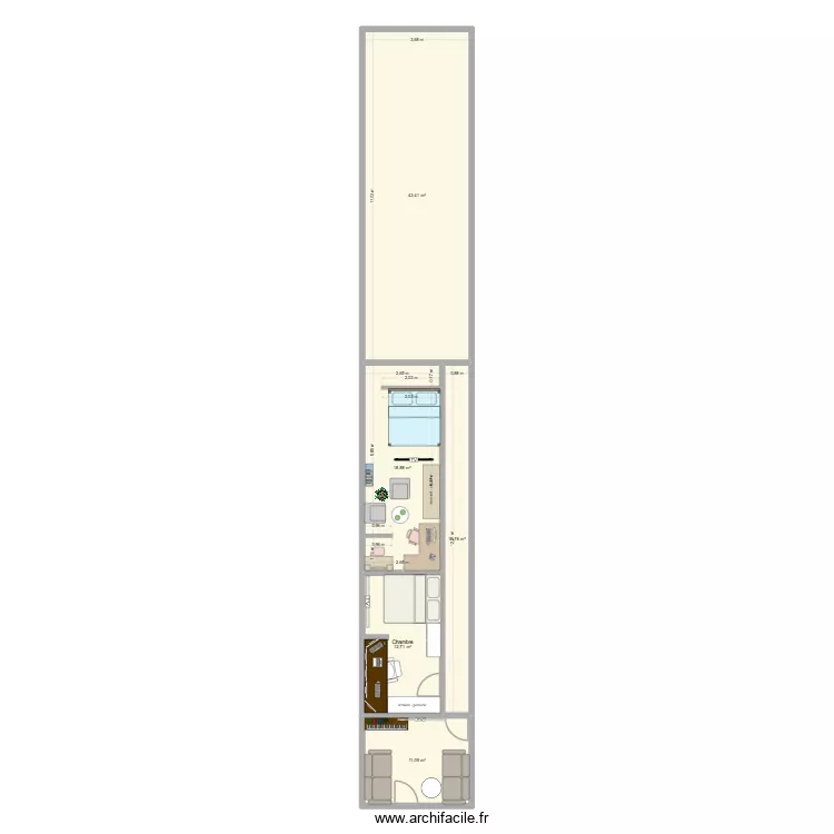 avion1. Plan de 5 Pièces et 96 m² avion1. Plan de 5 Pièces et 96 m²