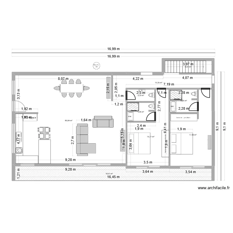 MAISON JUIN 2025. Plan de 