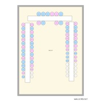 plan de table mariage Kim et Flo