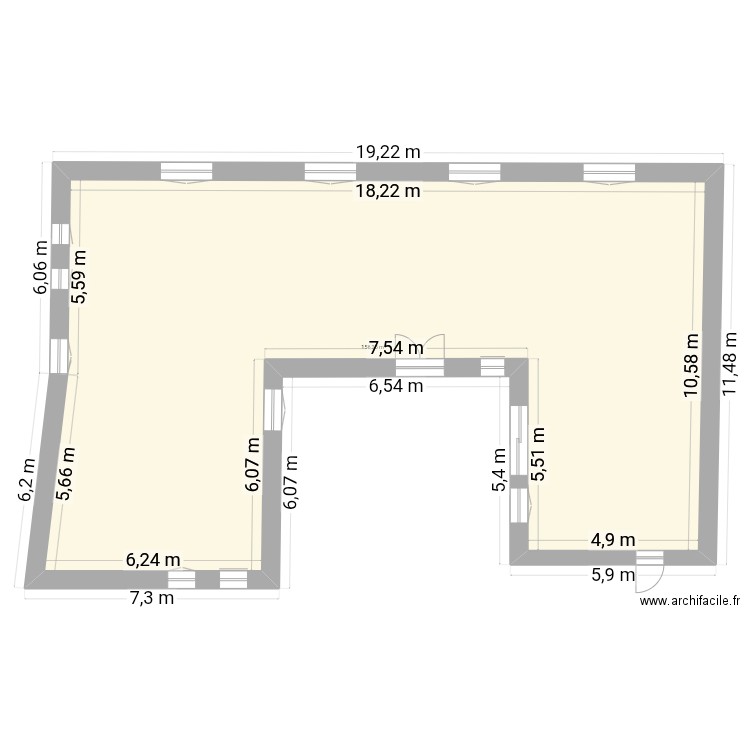 8MAI2025creation1. Plan de 1 pièce et 156 m2