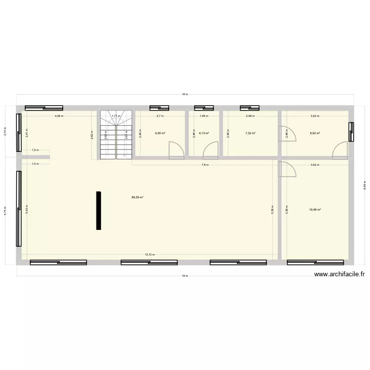 rdc 3. Plan de rdc 3. Plan de