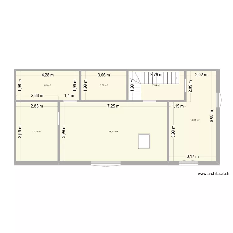 nanteuil les meaux. Plan de 