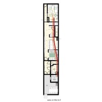 Maison toit plat réseaux