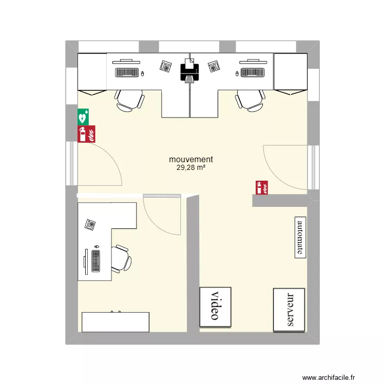 projet mouvement . Plan de 