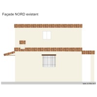 Seb façade NORD existant