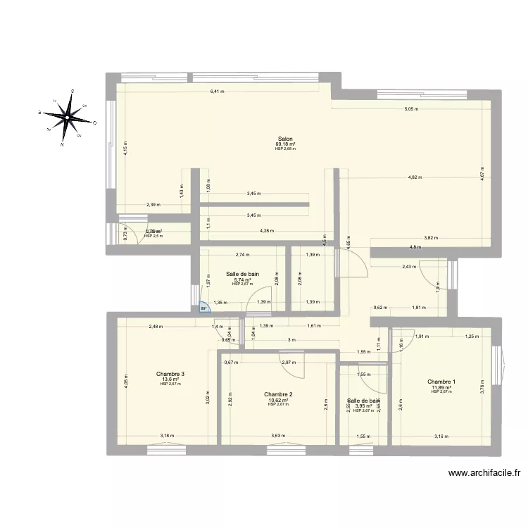 Maison. Plan de Maison. Plan de