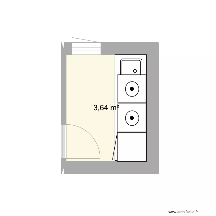 Buanderie oléron. Plan de 1 et 4 m² Buanderie oléron. Plan de 1 et 4 m²