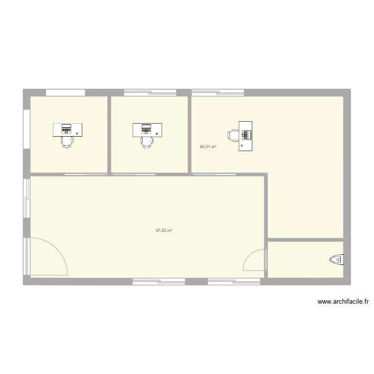 etage-container 2. Plan de 