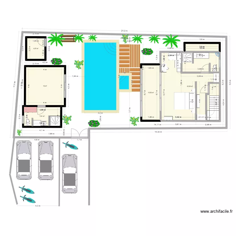 Villa 2-Lantai2G. Plan de 