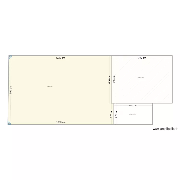 Pergola_masse_actuel. Plan de 