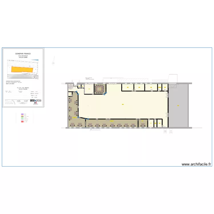 1A3 Caen S max. Plan de 