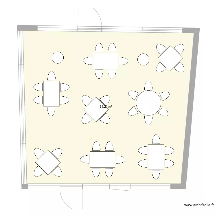 Foyer S5-57. Plan de 