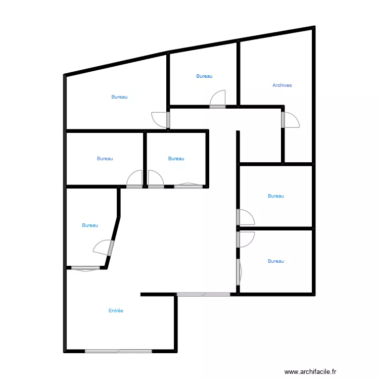 AGV Immobilier. Plan de 