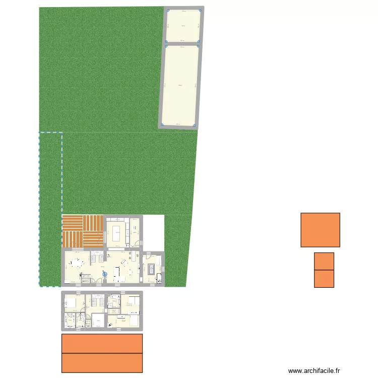 Maison Dissais 2. Plan de 