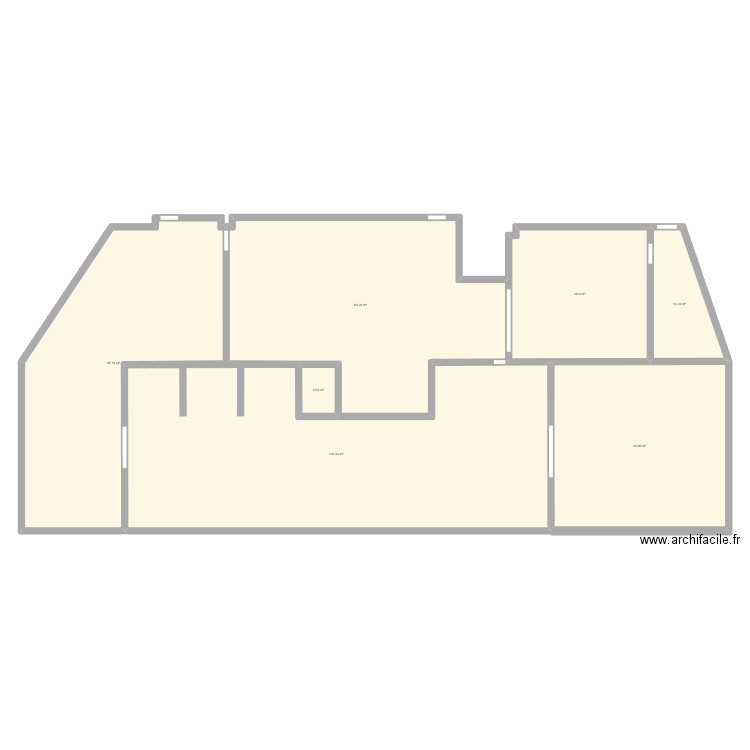 Extension miellerie. Plan de 7 pièces et 423 m2