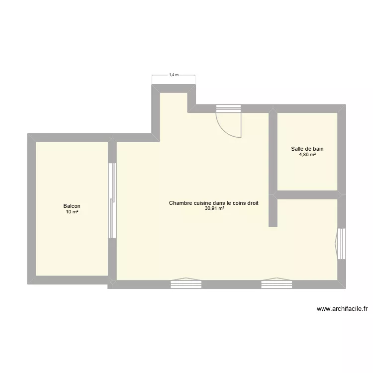 appart. Plan de 3 et 46 m² appart. Plan de 3 et 46 m²
