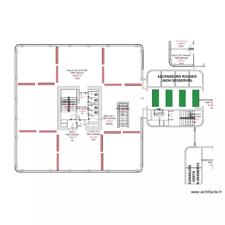 Université salle de lecture. Plan de Université salle de lecture. Plan de