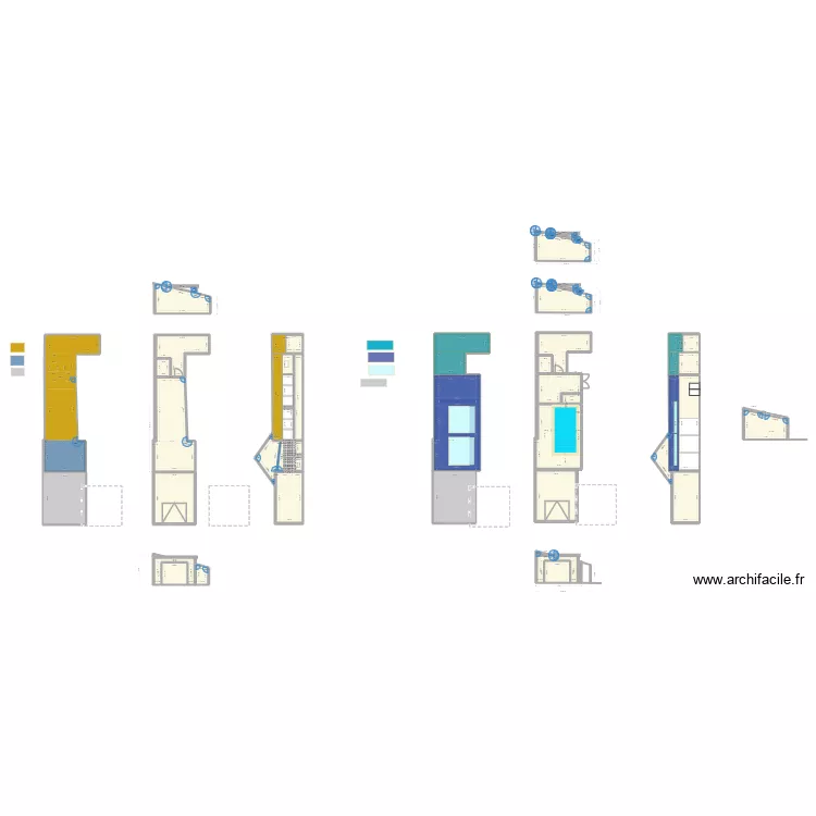 Garage_V5. Plan de 90  et 477 m²