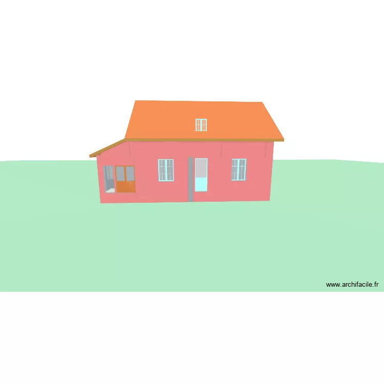 Plan Maison. Plan de 15 pièces et 205 m²