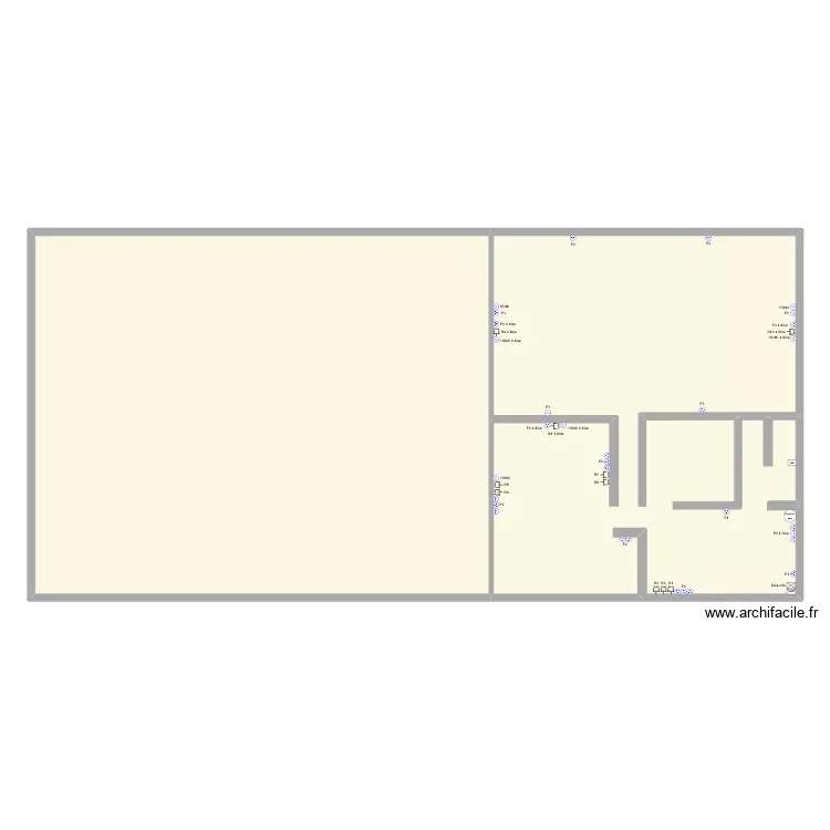 CTOOTCLEAN (PC R+1). Plan de 2 Pièces et 283 m² CTOOTCLEAN (PC R+1). Plan de 2 Pièces et 283 m²