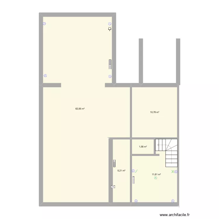 IMMEUBLE DUBOIS. Plan de 5 et 92 m² IMMEUBLE DUBOIS. Plan de 5 et 92 m²