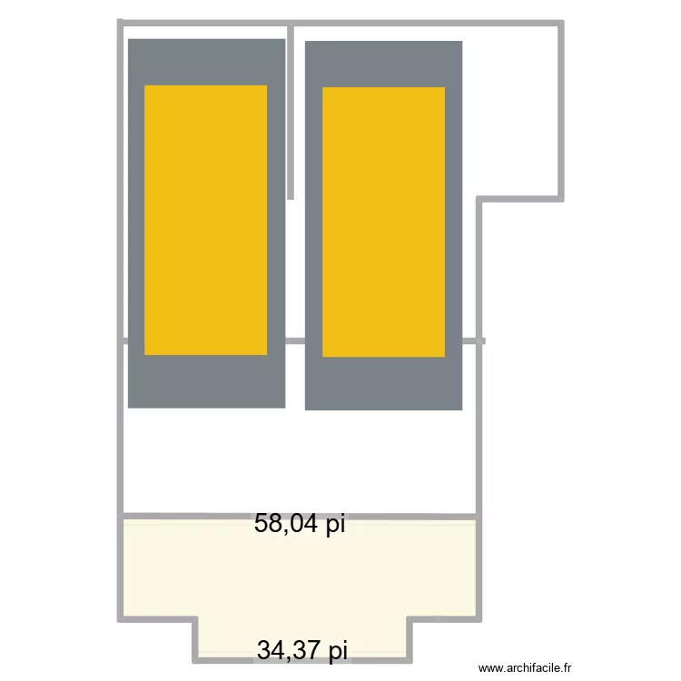 1610 Jean-Lachenaie PLAN 1. Plan de 1  et 108 m²