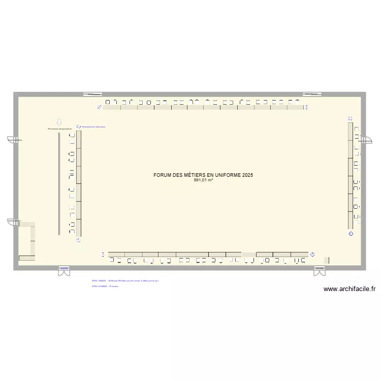 FORUM DES M&Eacute;TIERS EN UNIFORME 2025. Plan de 