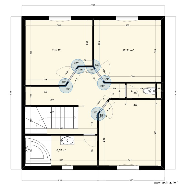 DJELLOUL ETAT DE LIEUX. Plan de 0 pièce et 0 m2