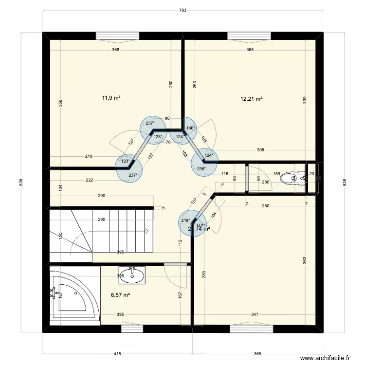 DJELLOUL ETAT DE LIEUX. Plan de 