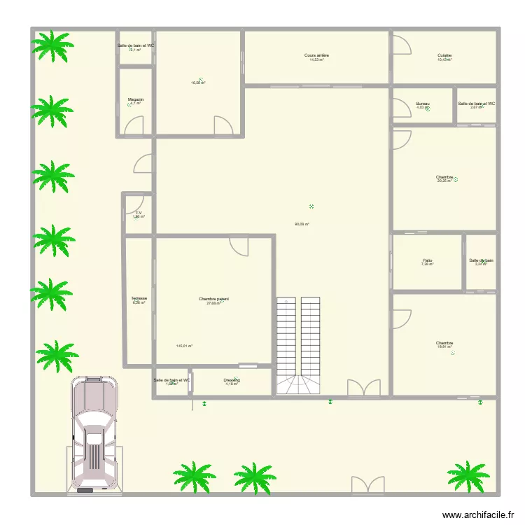 MaisonRTD. Plan de 18 pièces et 382 m² MaisonRTD. Plan de 18 pièces et 382 m²