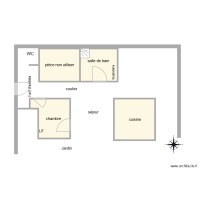 plan des pièces d'une maison