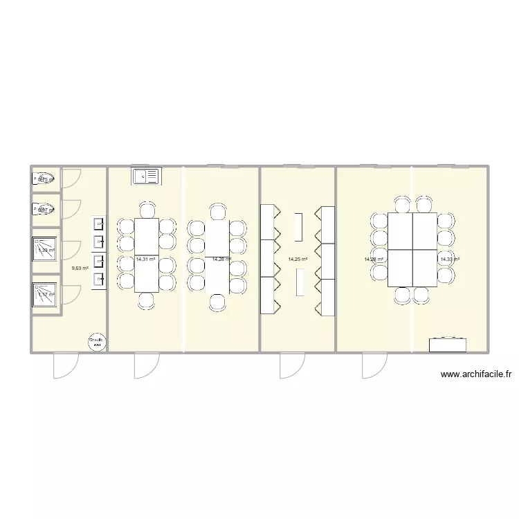 SMG CONSTRUCTION CHANTIER SALAISE SUR SANNE. Plan de 