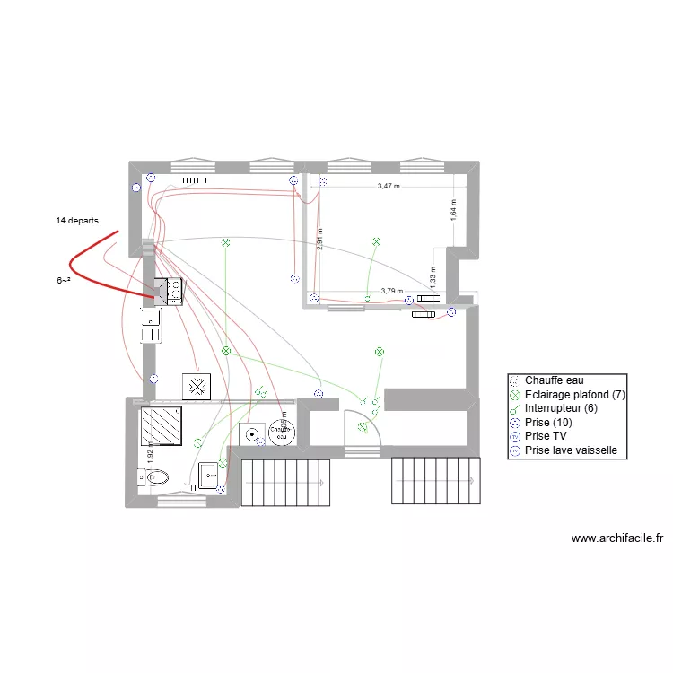 118 dunkerque - appt 3 - 2 elec. Plan de 118 dunkerque - appt 3 - 2 elec. Plan de