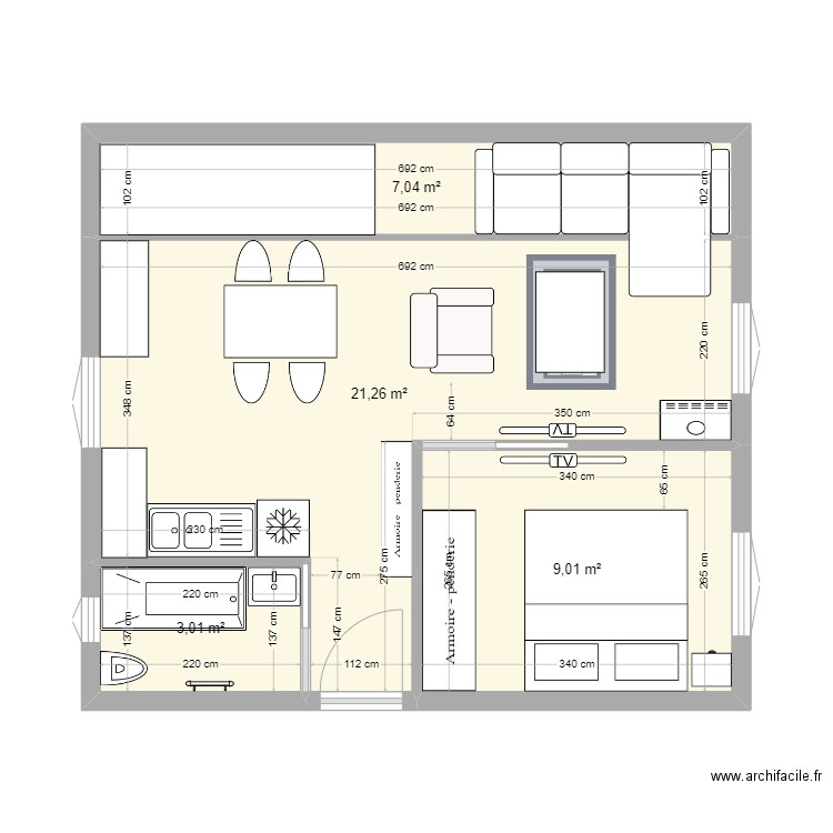 Saint Etienne de Tinee.3. Plan de 0 pièce et 0 m2