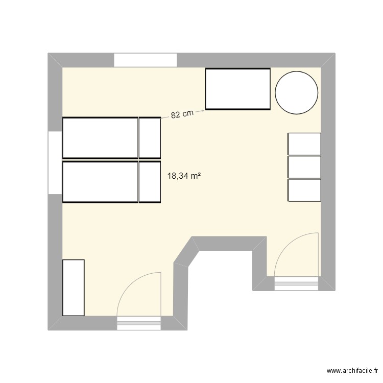 CX plan . Plan de 0 pièce et 0 m2
