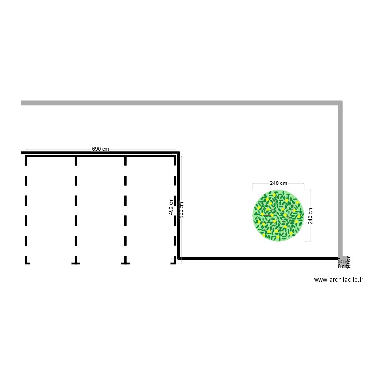 5chemins. Plan de 0 pièce et 0 m2