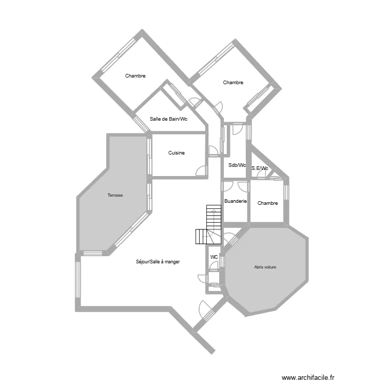 croquis projet. Plan de 14 et 32 m² croquis projet. Plan de 14 et 32 m²