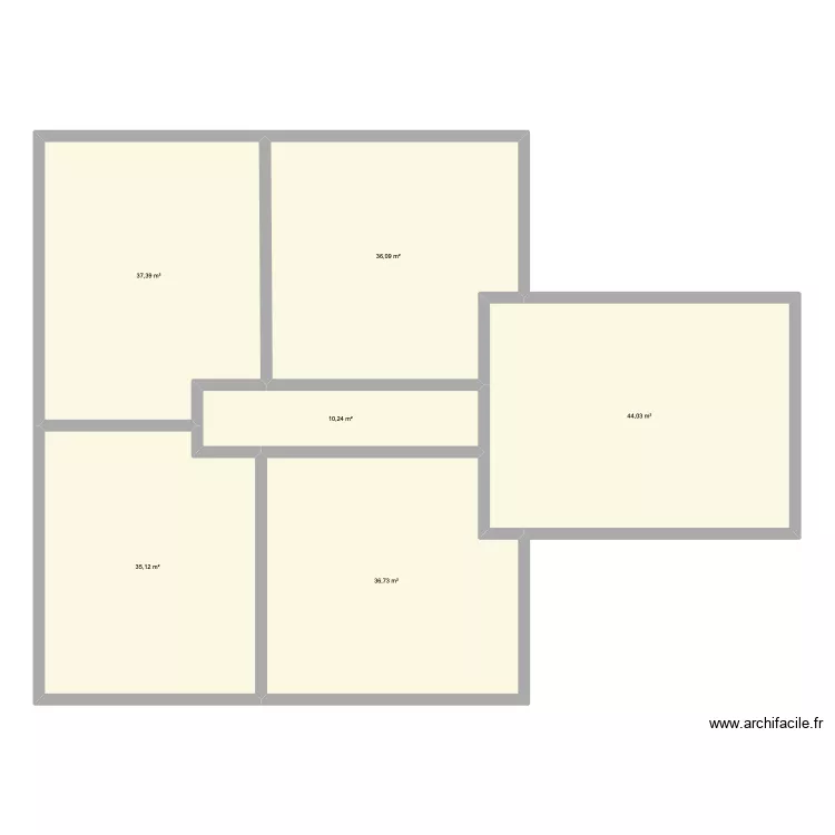HABITAT PARTAGE 2. Plan de 6  et 200 m²