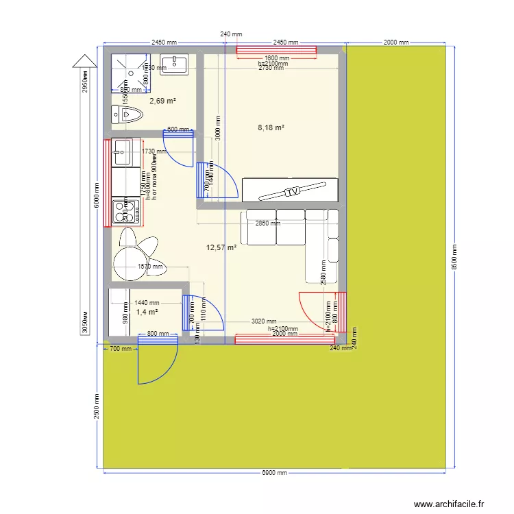 30 Углич. Plan de 